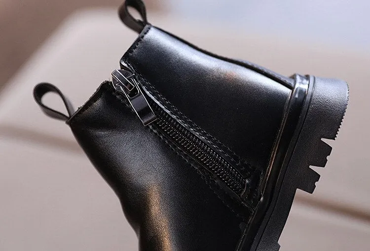 Slip On Worker Boots | Black