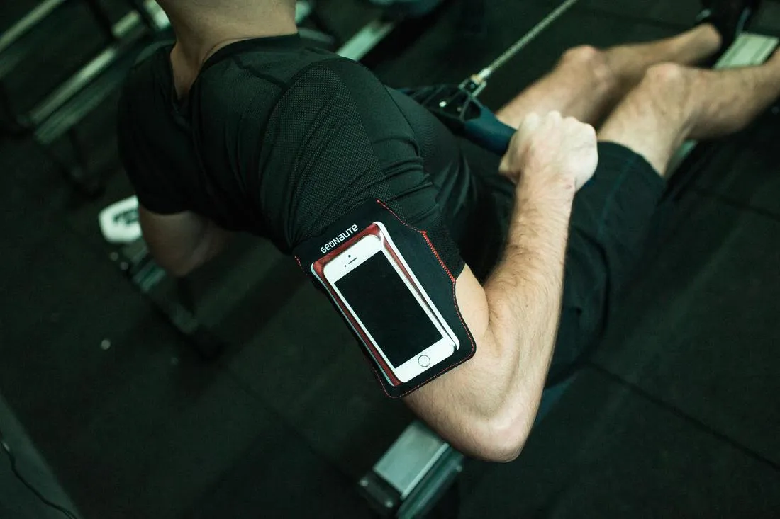 Smartphone Armband Pink White