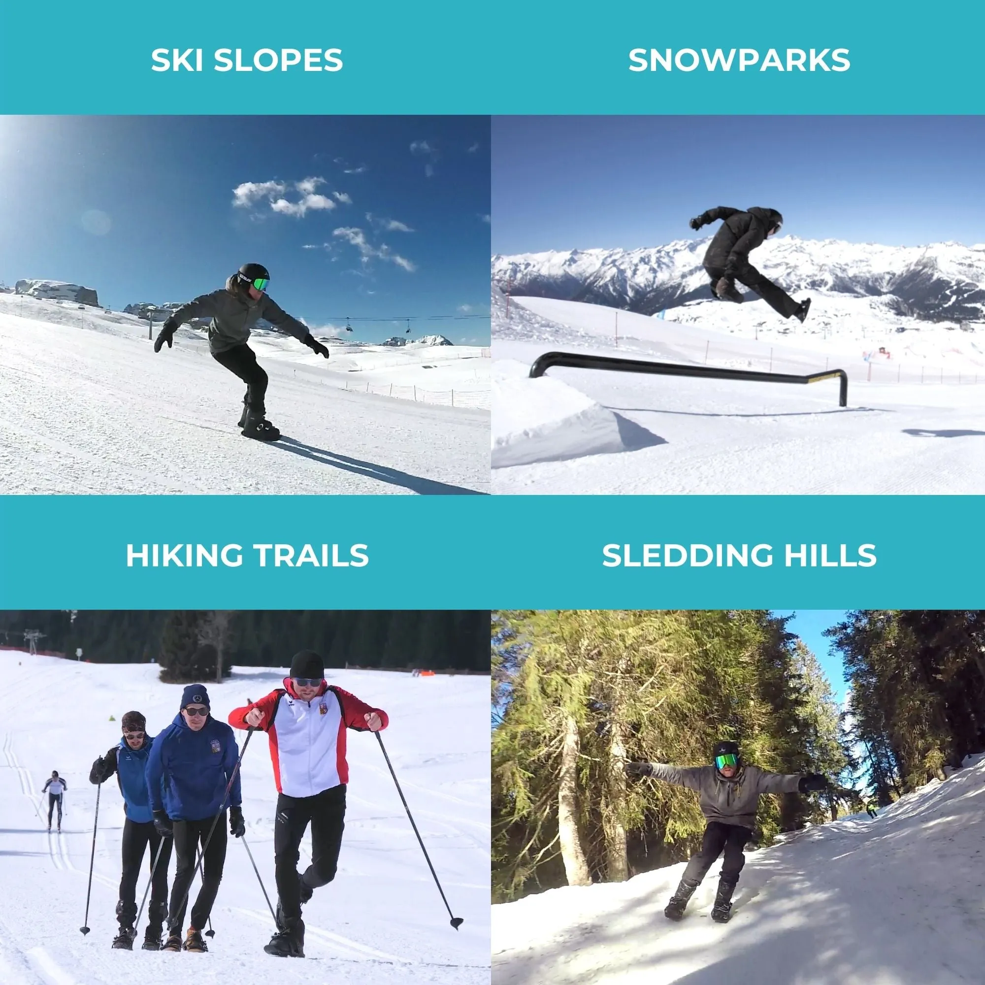 Snowfeet* | Mini Ski Skates