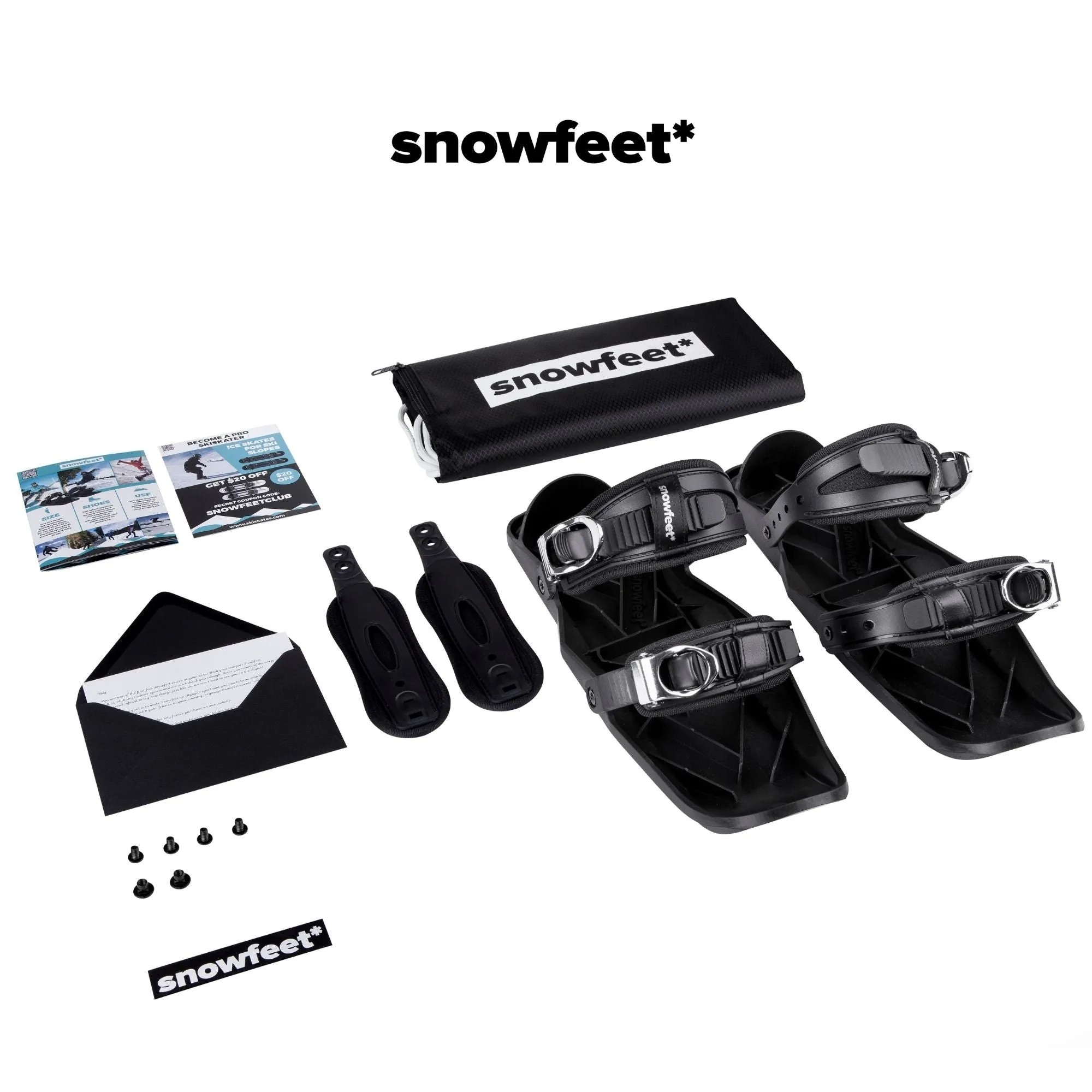 Snowfeet* | Mini Ski Skates