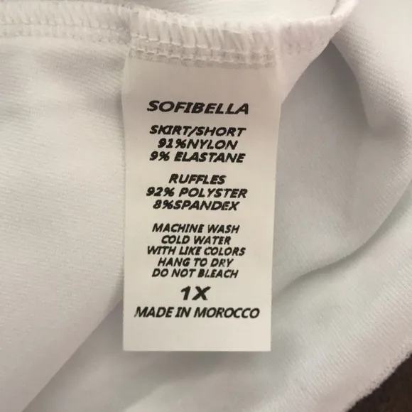 SofiBella Tennis/Golf/Pickleball Skort, NWT!