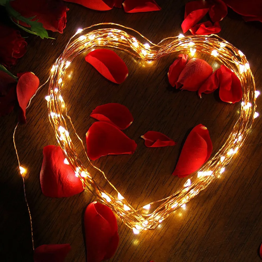 Solar String Fairy Lights 12m 100LED / 5M 50 LED Waterproof Outdoor Garland Solar Power Lamp