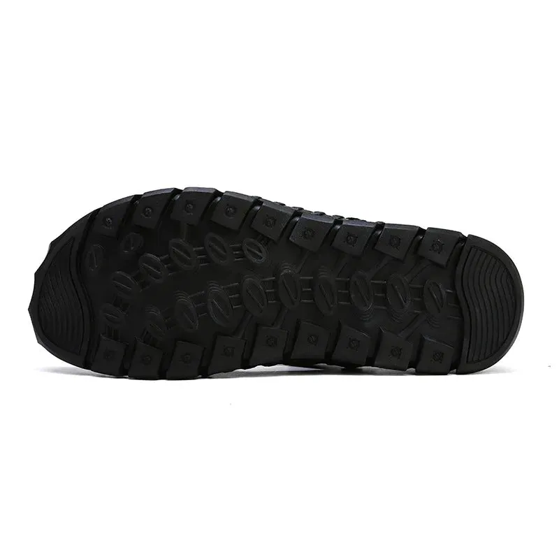 Sommer Herren Ledersandalen