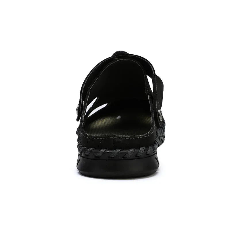 Sommer Herren Ledersandalen