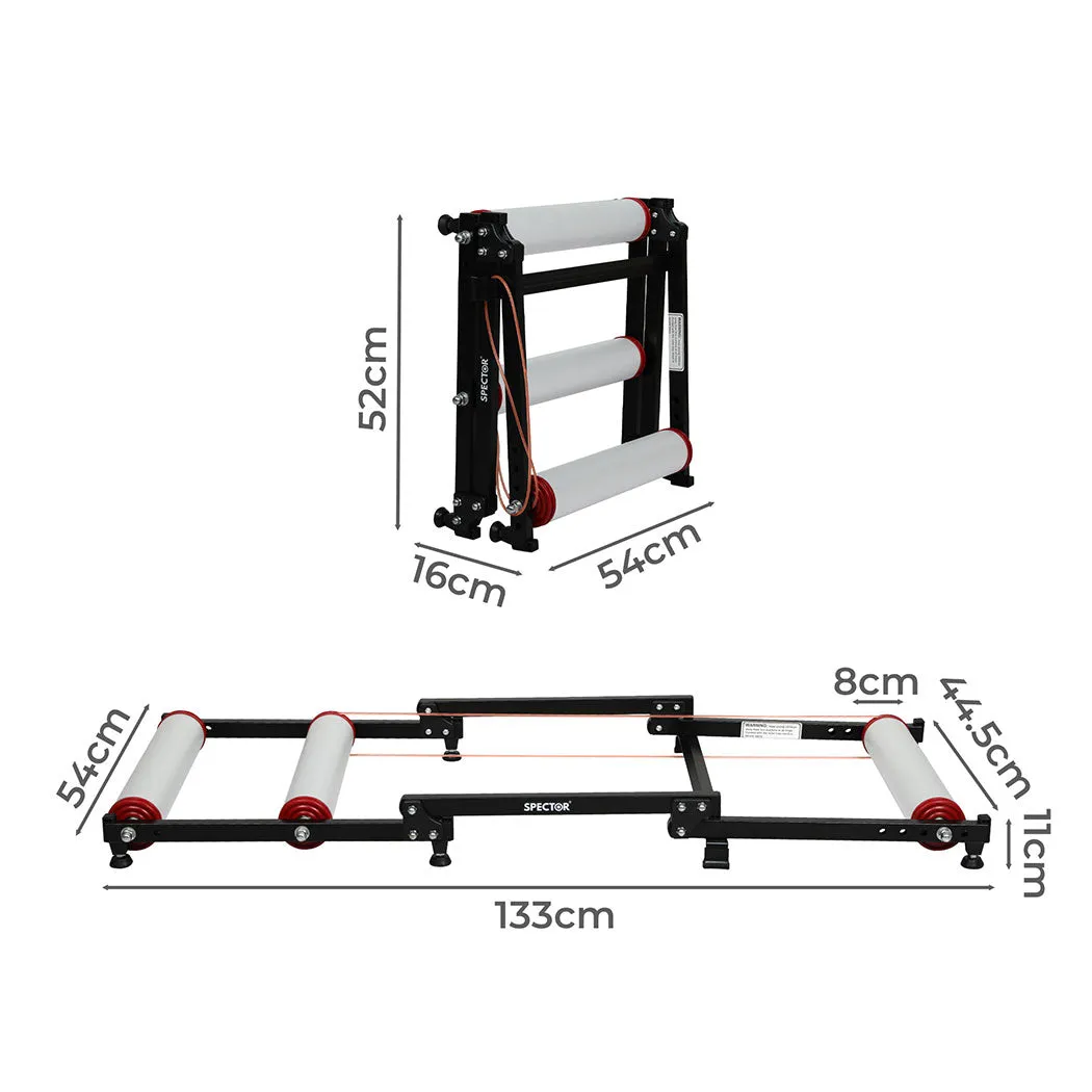 Spector Bike Roller Adjustable Bicycle Black