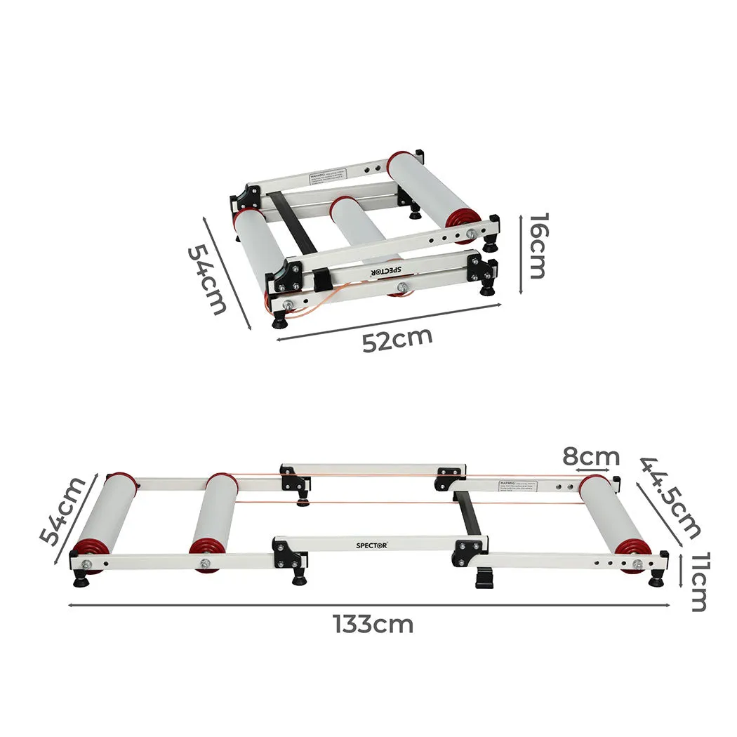 Spector Bike Roller Adjustable Bicycle White