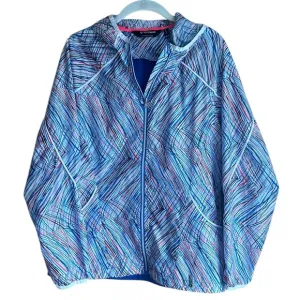 Sunice abstract print Golf  bike windbreaker jacket
