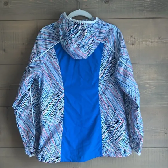 Sunice abstract print Golf  bike windbreaker jacket