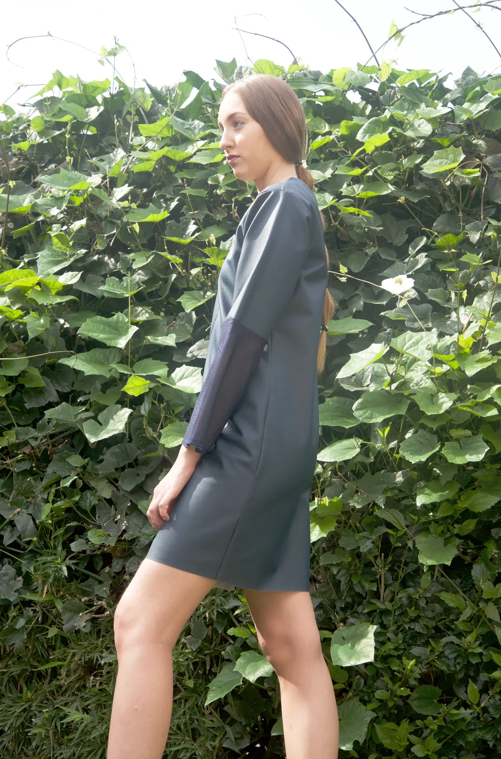 Synthetic Leather dress