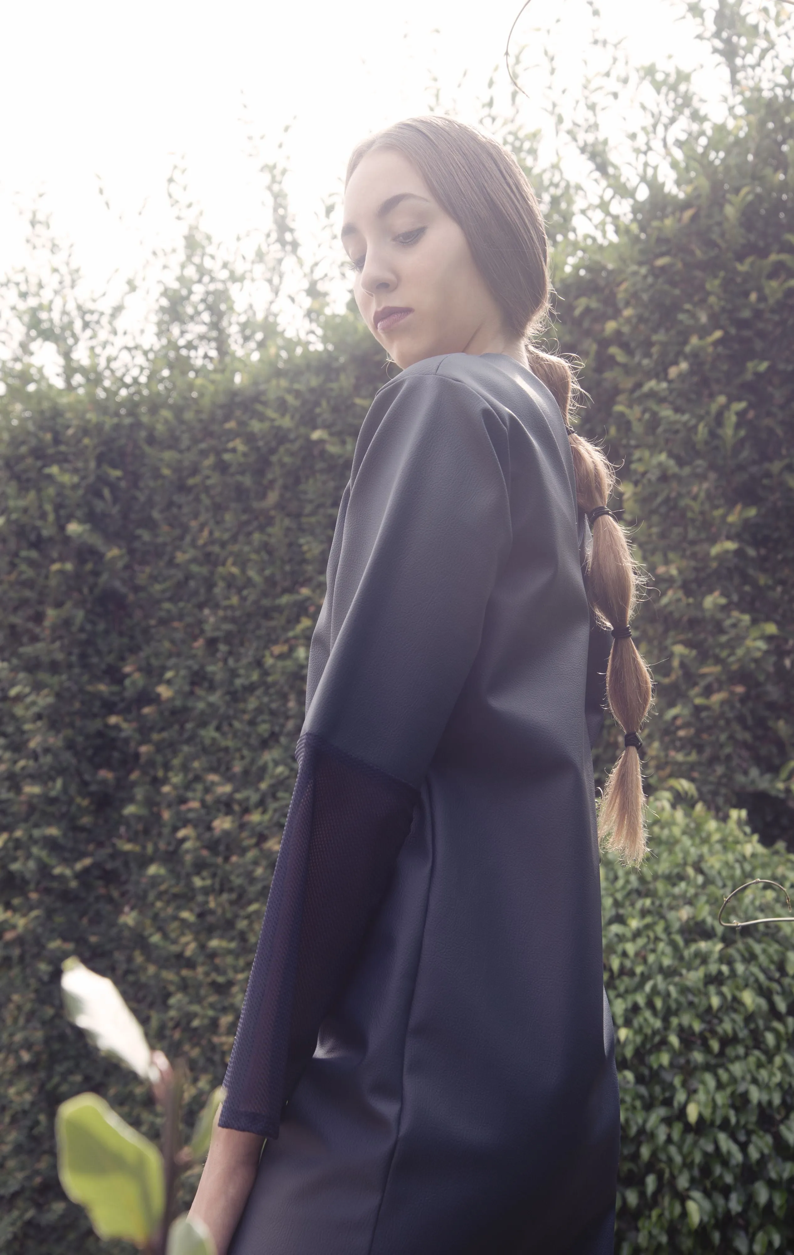 Synthetic Leather dress