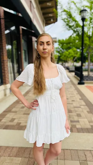 Taylor's Tie Mini Sundress (2 colors)