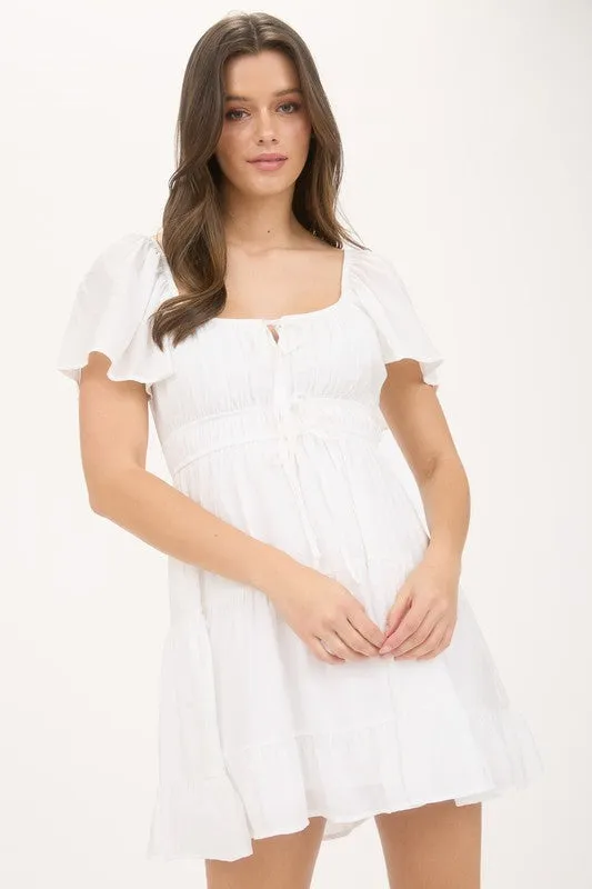 Taylor's Tie Mini Sundress (2 colors)