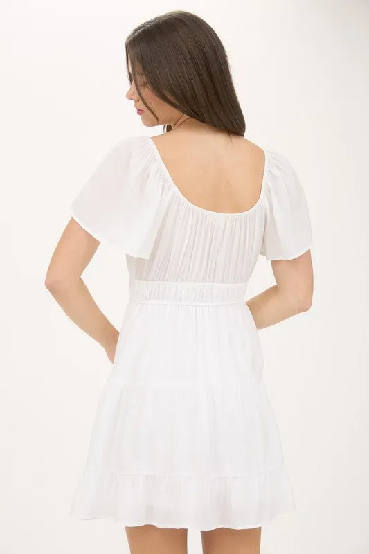 Taylor's Tie Mini Sundress (2 colors)