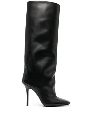 The Attico Sienna 105mm square-toe boots