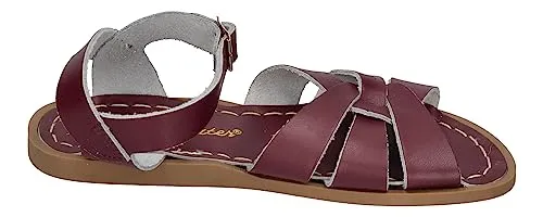 The Salt Water Original Sandal, Claret, Size 2 Little Kid