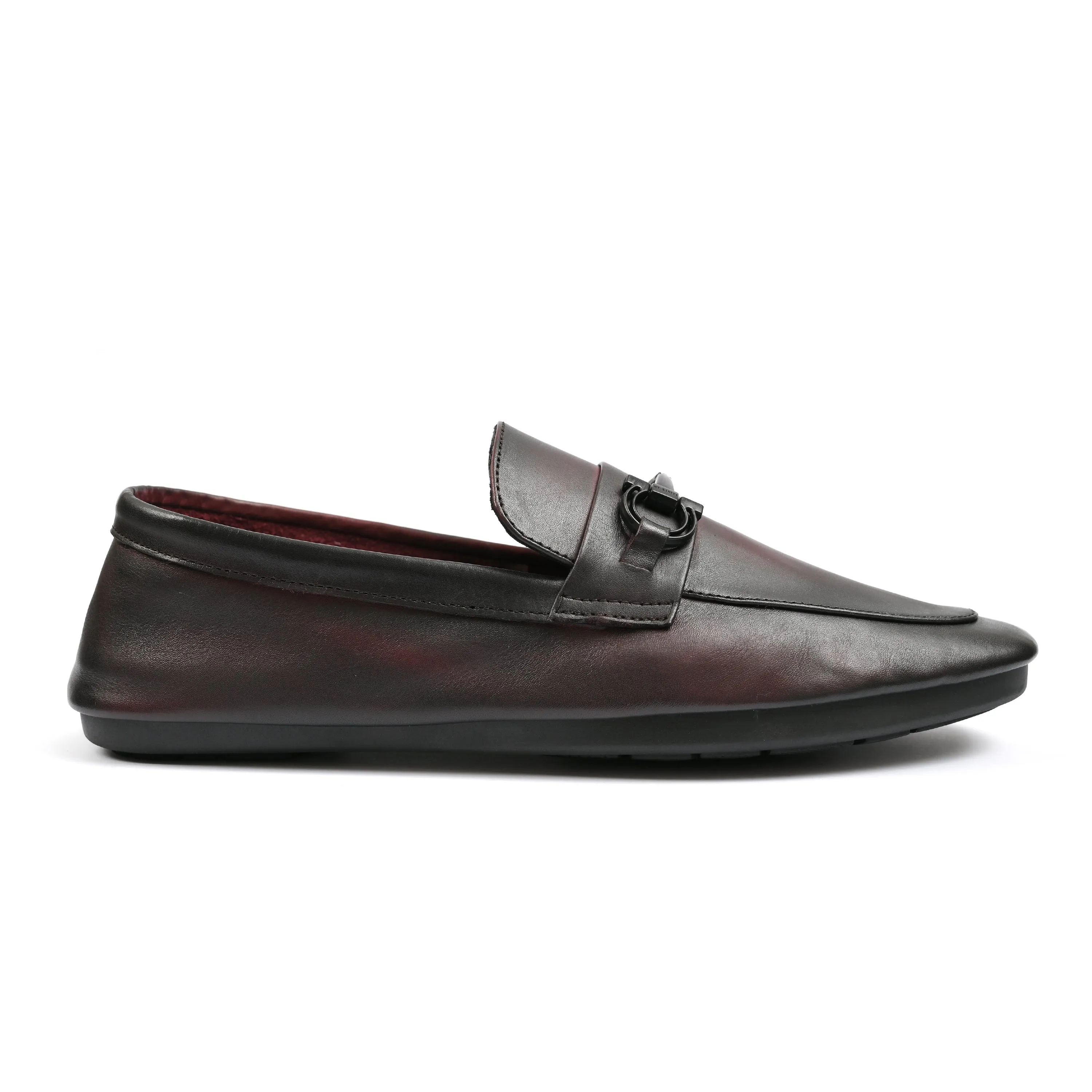 TWO TUNE LEATHER MOCCASIN