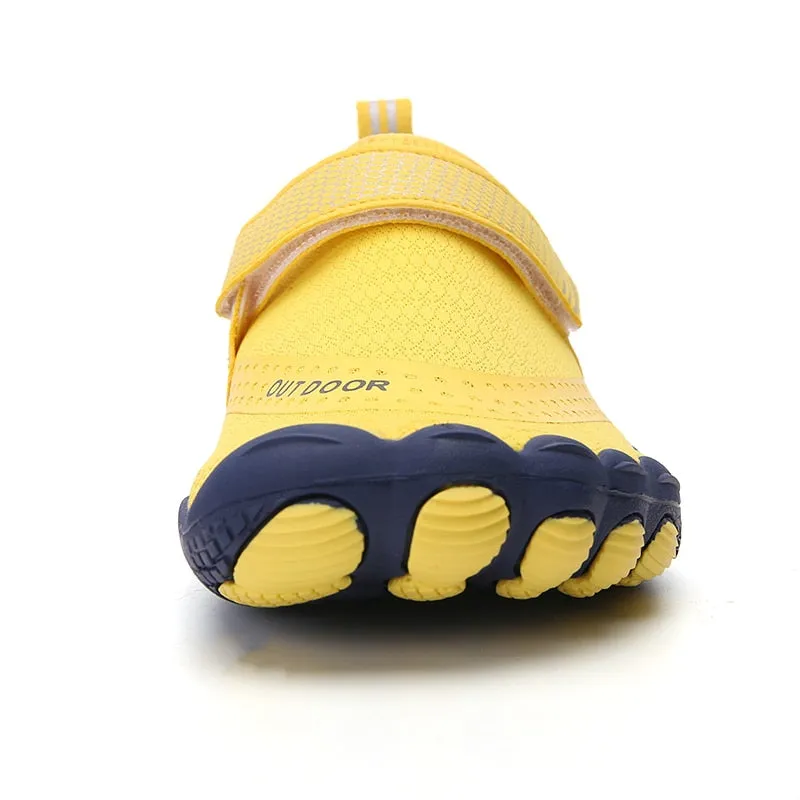 Unisex Swimming Water Shoes Men Barefoot Outdoor Beach Sandals Upstream Aqua Shoes Plus Size Nonslip River Sea Diving Sneakers
