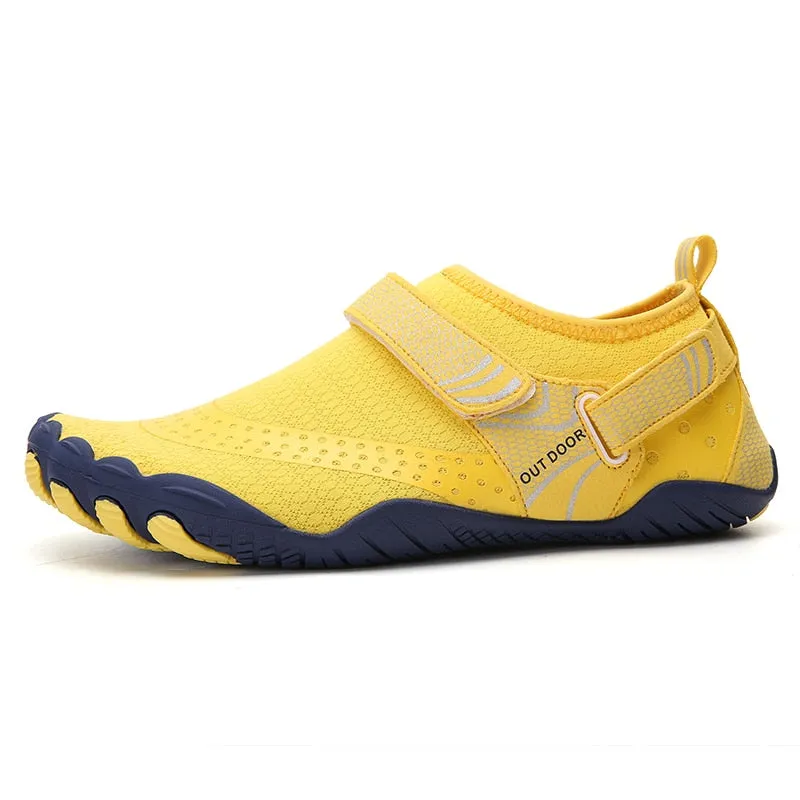 Unisex Swimming Water Shoes Men Barefoot Outdoor Beach Sandals Upstream Aqua Shoes Plus Size Nonslip River Sea Diving Sneakers