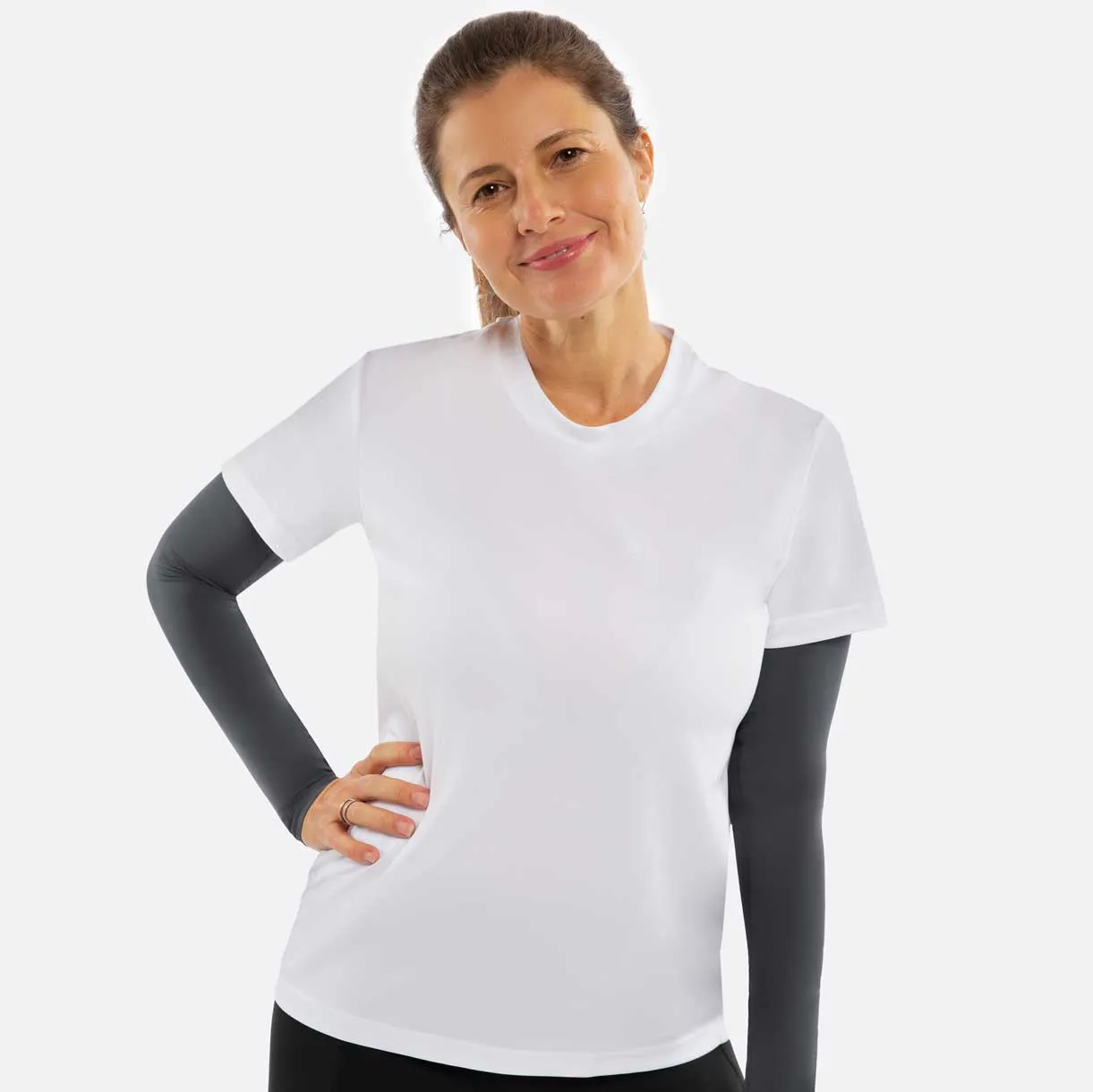 Urban Grey Arm Sleeves – Adult
