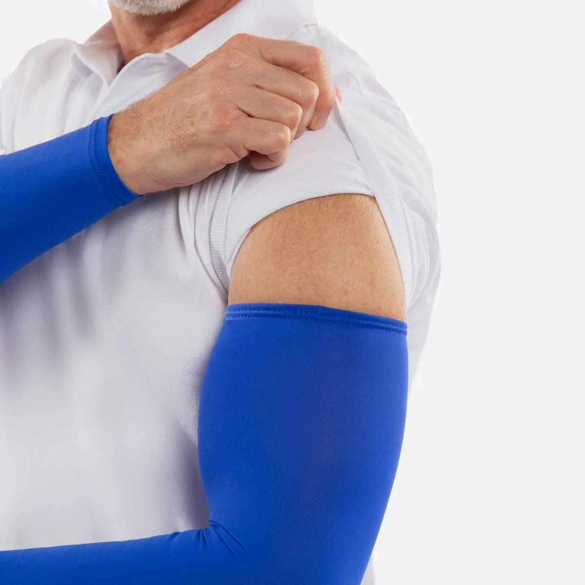 UV Cycling Sleeves - Mid Blue