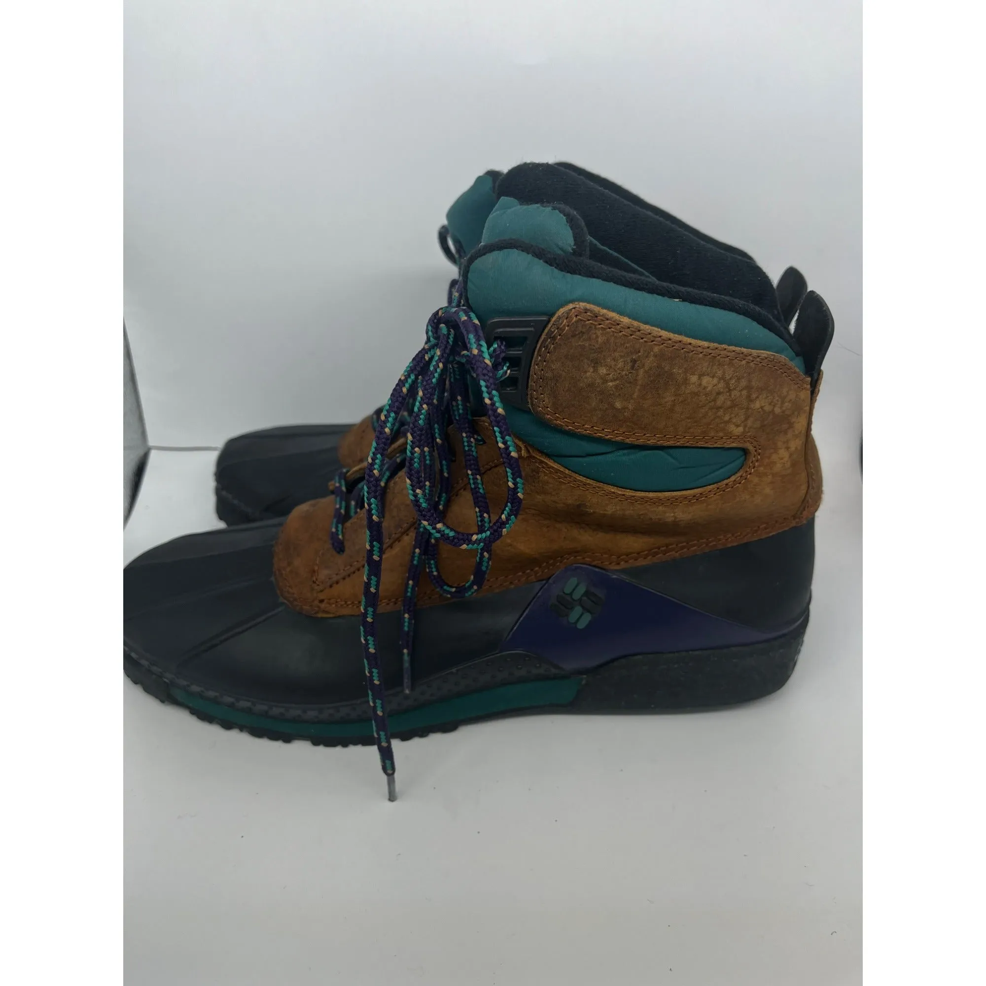 Vintage Men’s Leather Columbia Winter Boots #2550