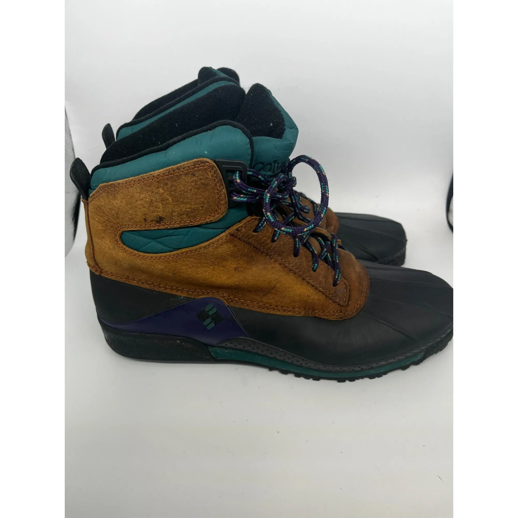 Vintage Men’s Leather Columbia Winter Boots #2550