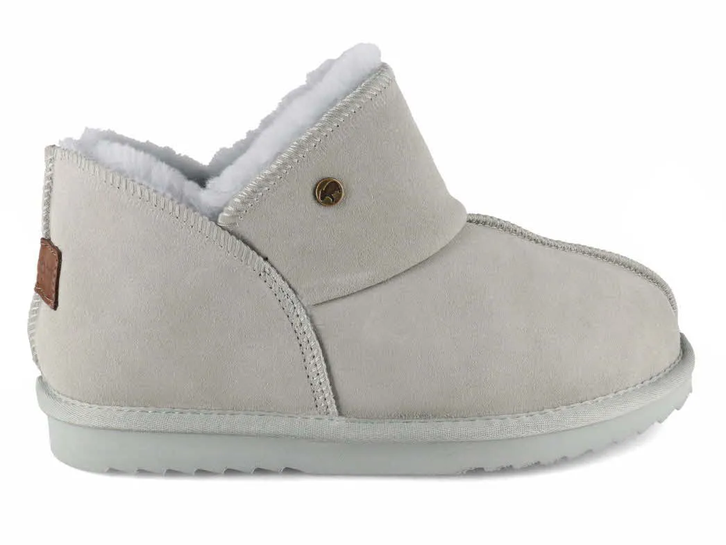 WARMBAT Women Suede Boots 'Willow', ice blue
