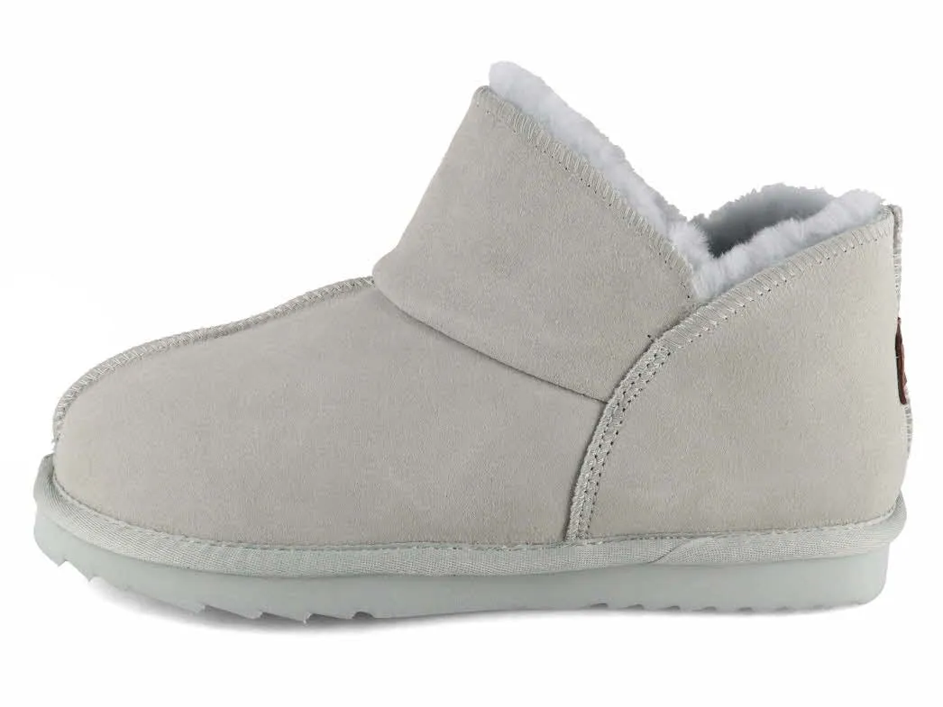 WARMBAT Women Suede Boots 'Willow', ice blue