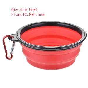 Water Bottle & Dog Bowl for Travel