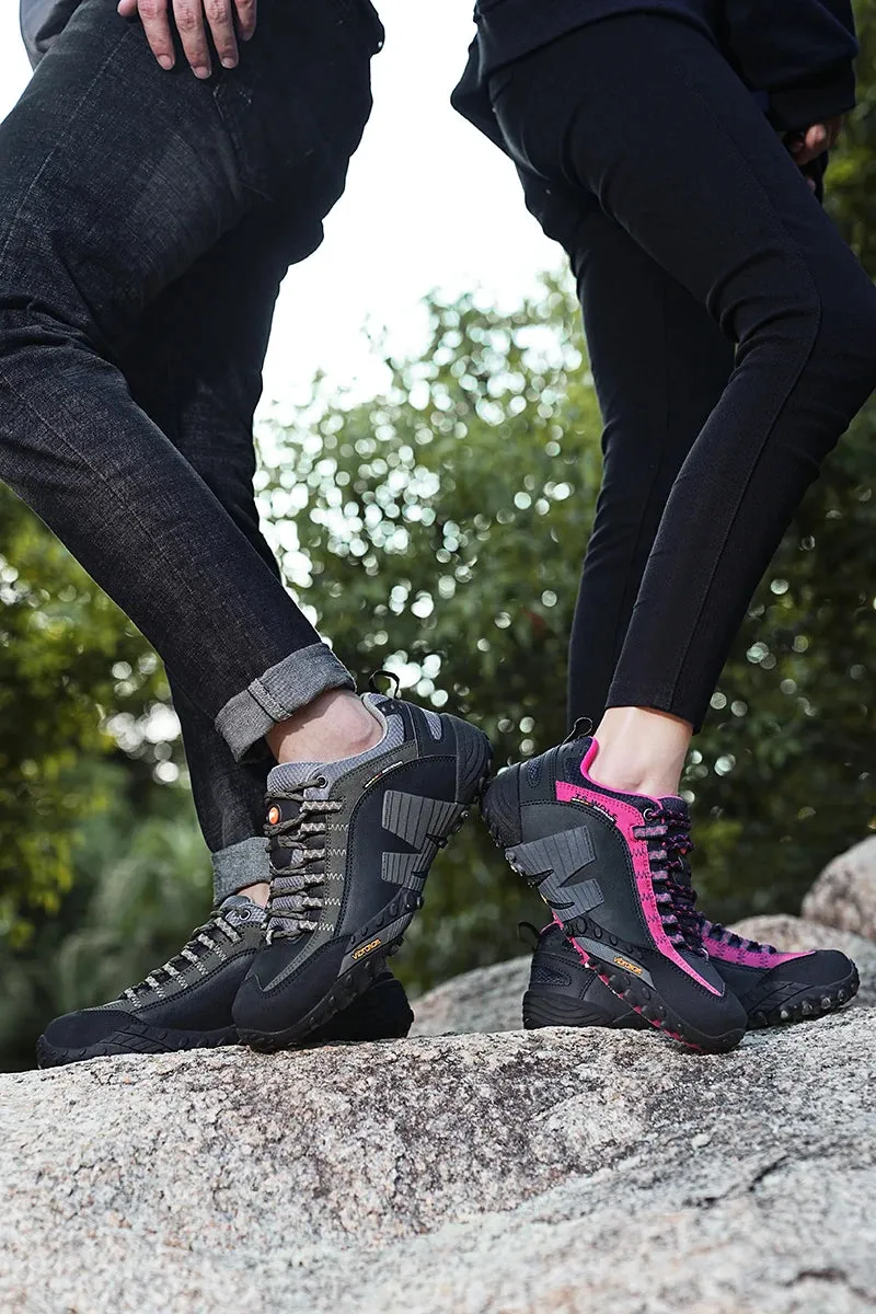Waterproof Genuine Leather Hiking Boots
