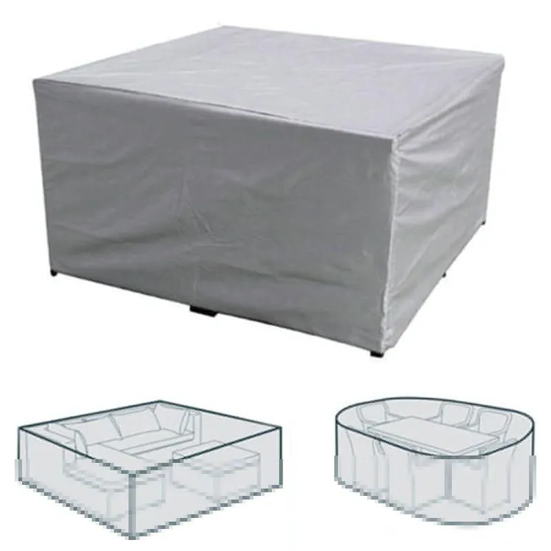 Waterproof Outdoor Table And Chair Cover - 120X120X74Cm