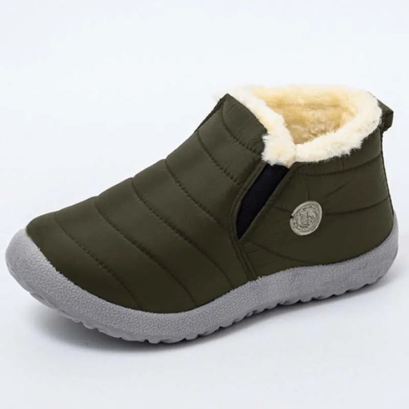 Waterproof Slip On Platform Shoes