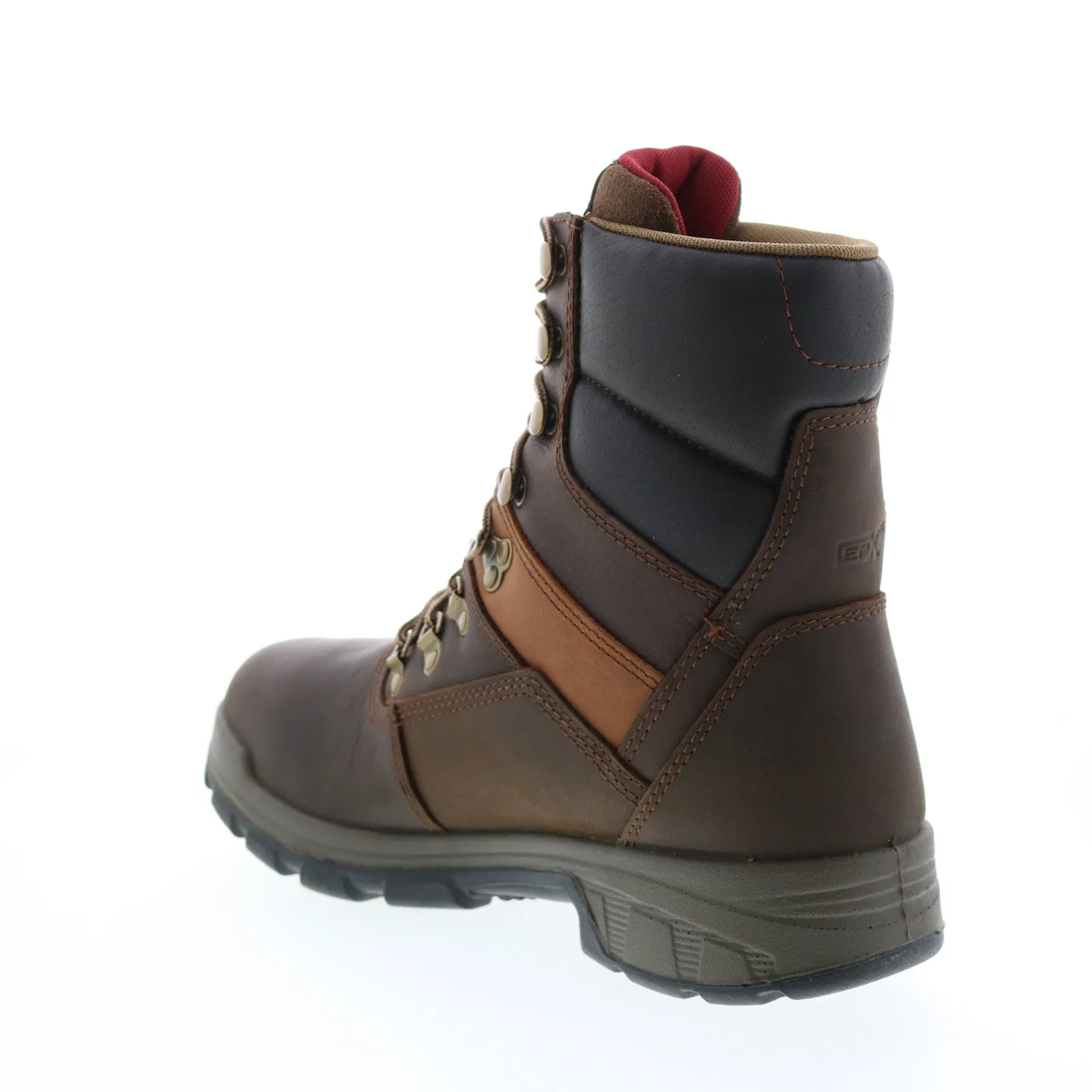 Wolverine Cabor EXP Waterproof 8" W10317 Mens Brown Wide Work Boots