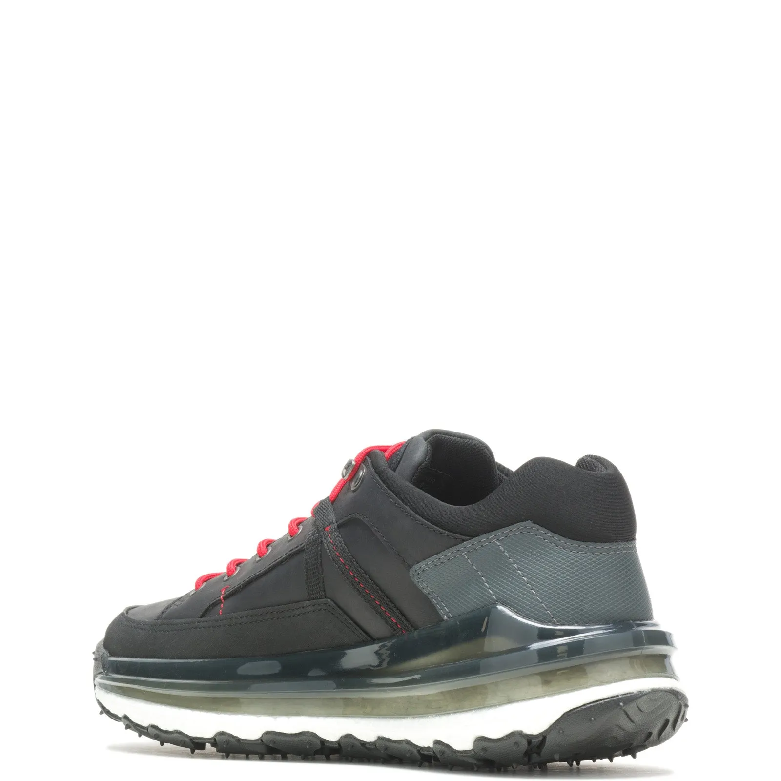 Wolverine Conquer Ultraspring WP Low Mens Black Wide Athletic Hiking Shoes