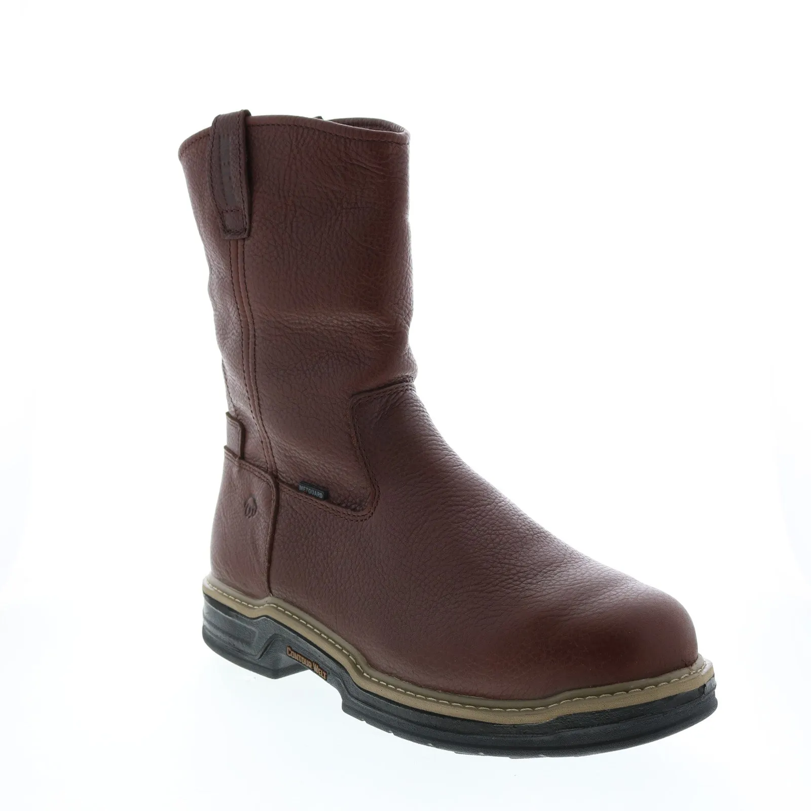 Wolverine Darco Well Waterproof W02359 Mens Brown Wide Leather Work Boots