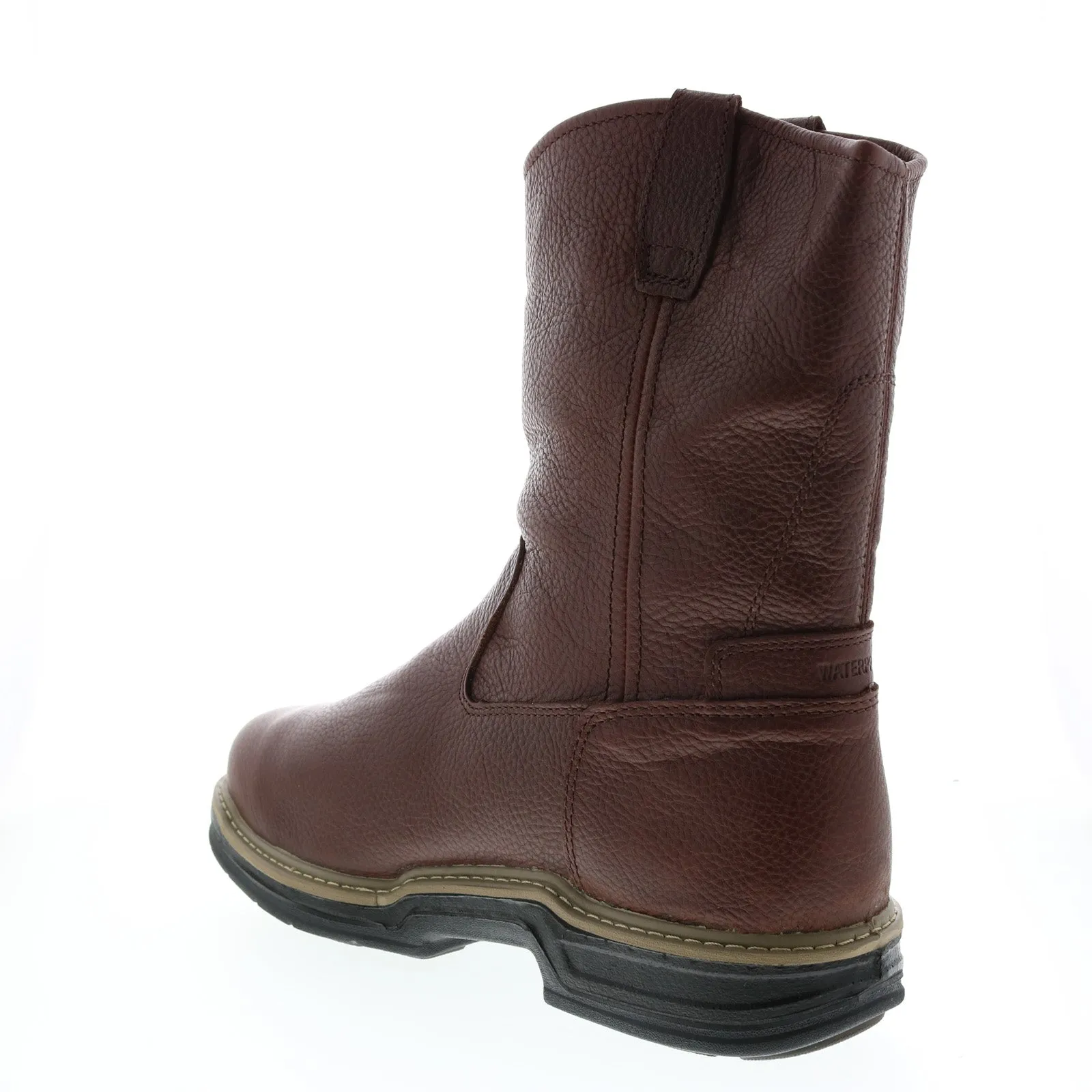 Wolverine Darco Well Waterproof W02359 Mens Brown Wide Leather Work Boots