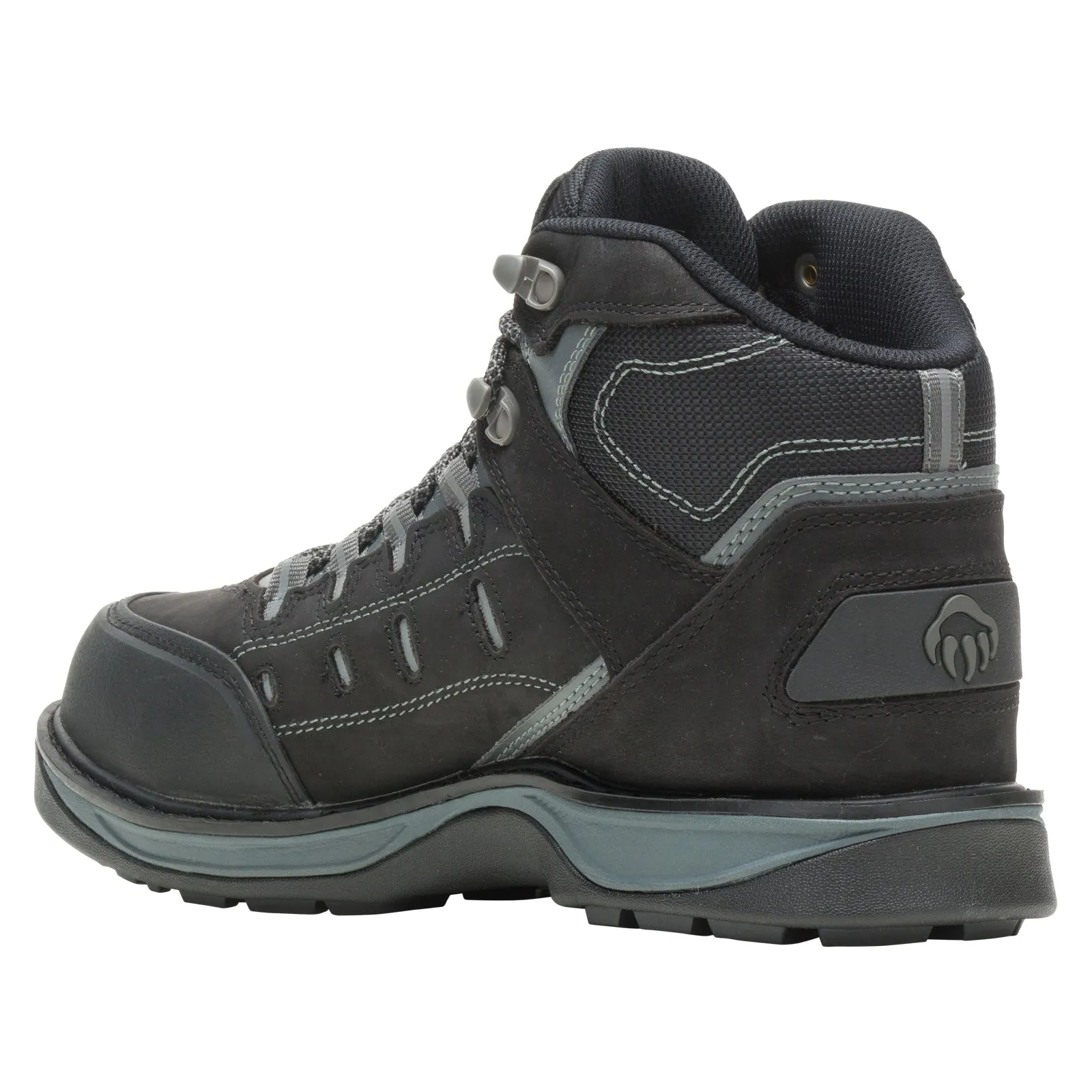 Wolverine Edge Lx Waterproof Composite Toe W10553 Mens Black Wide Work Boots
