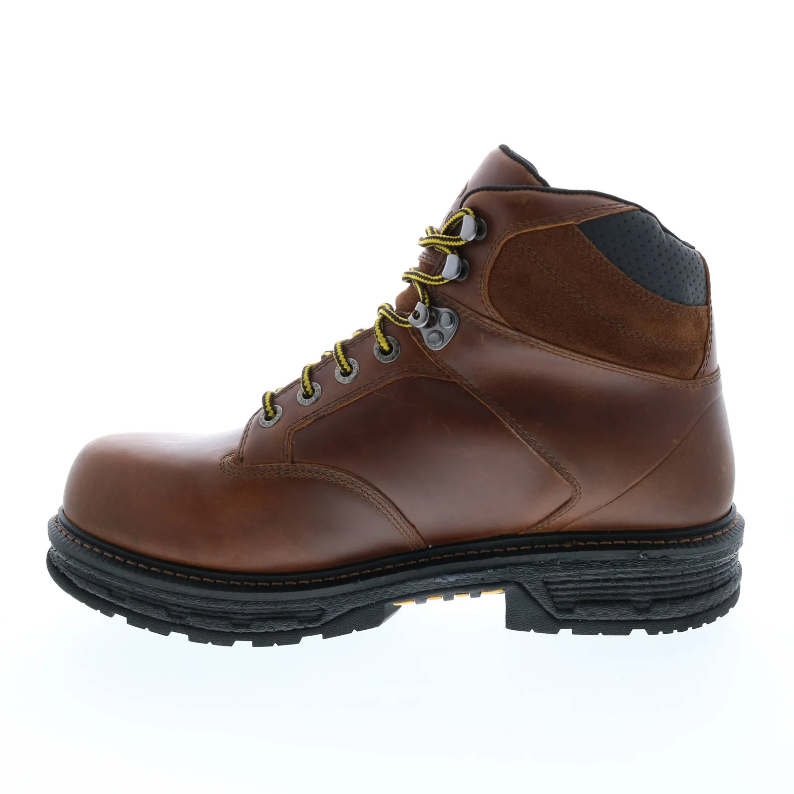 Wolverine Hellcat Ultraspring Waterproof 6" Mens Brown Wide Work Boots