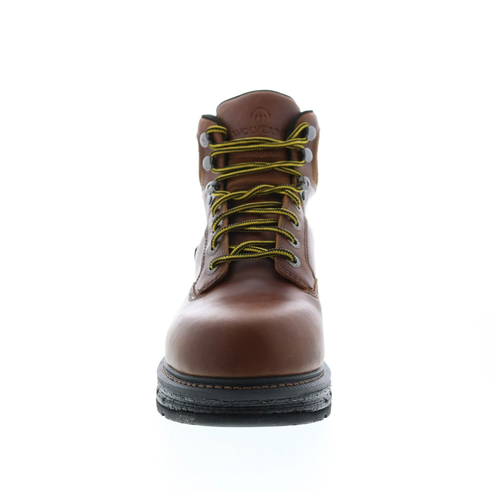 Wolverine Hellcat Ultraspring Waterproof 6" Mens Brown Wide Work Boots