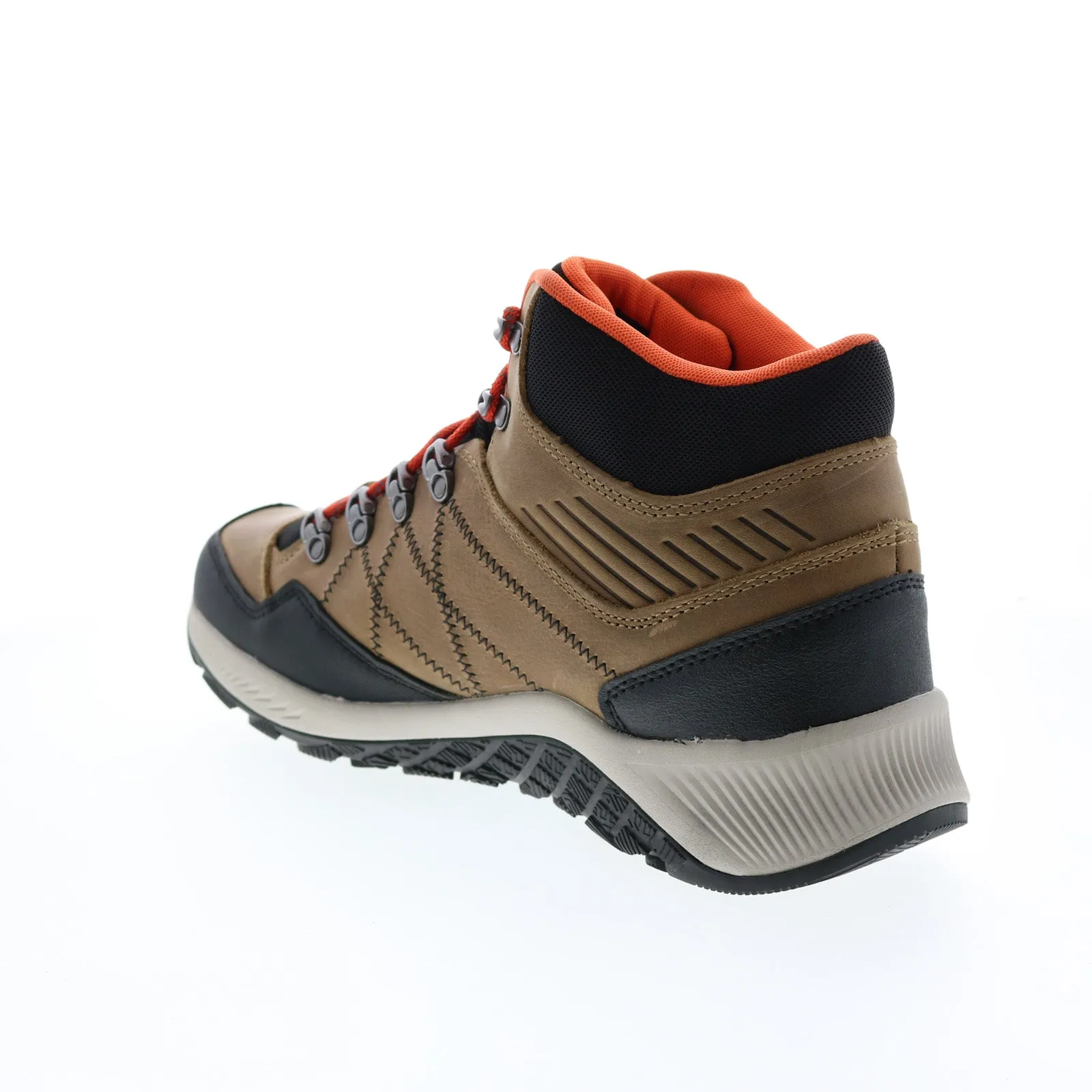 Wolverine Luton Hiker Waterproof Mid W880371 Mens Brown Wide Hiking Boots