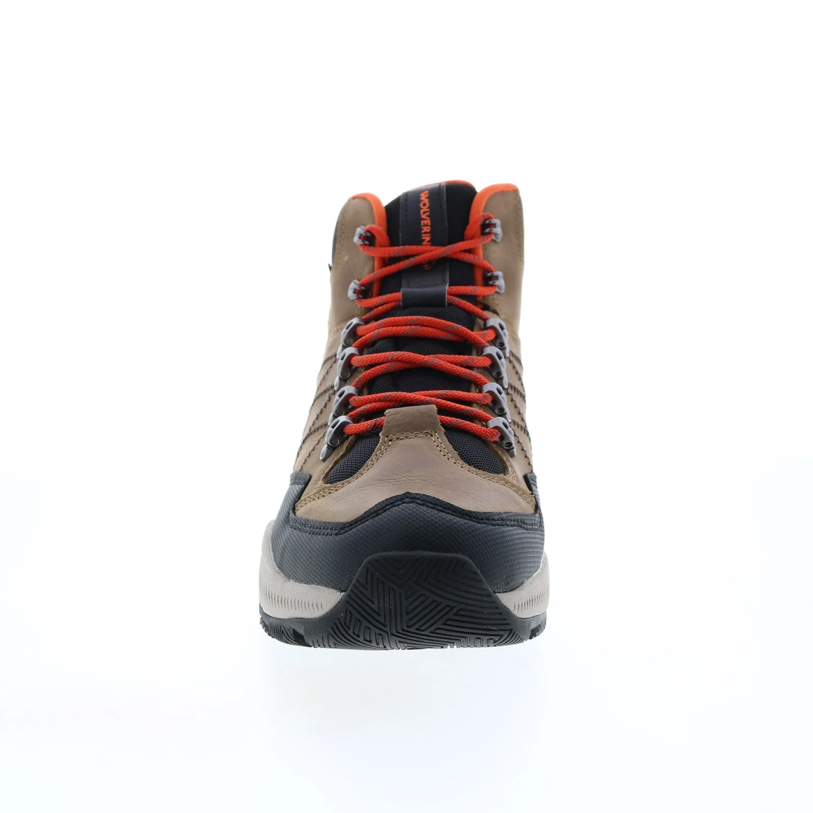 Wolverine Luton Hiker Waterproof Mid W880371 Mens Brown Wide Hiking Boots
