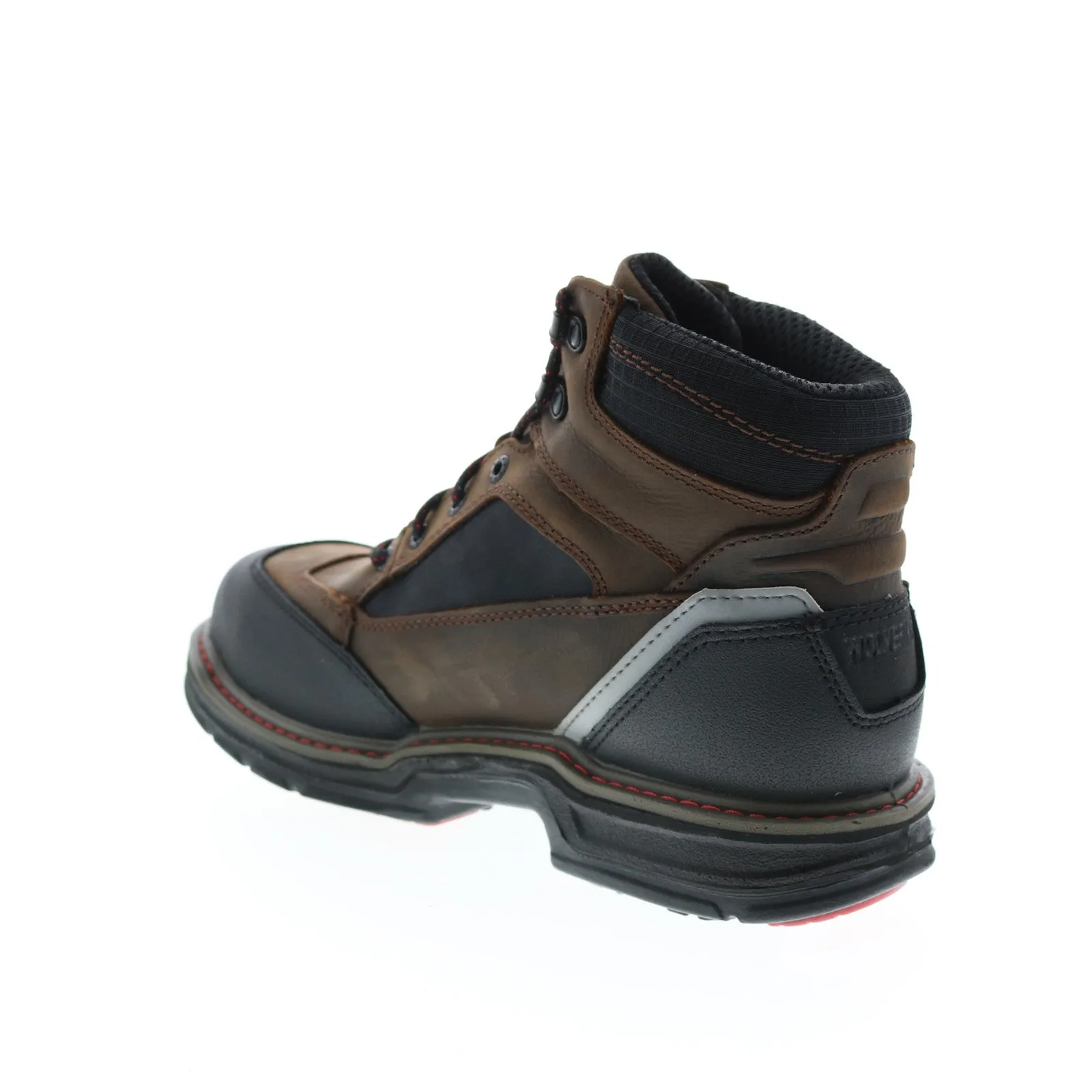 Wolverine Overman Waterproof Carbonmax 6" W10483 Mens Brown Wide Work Boots