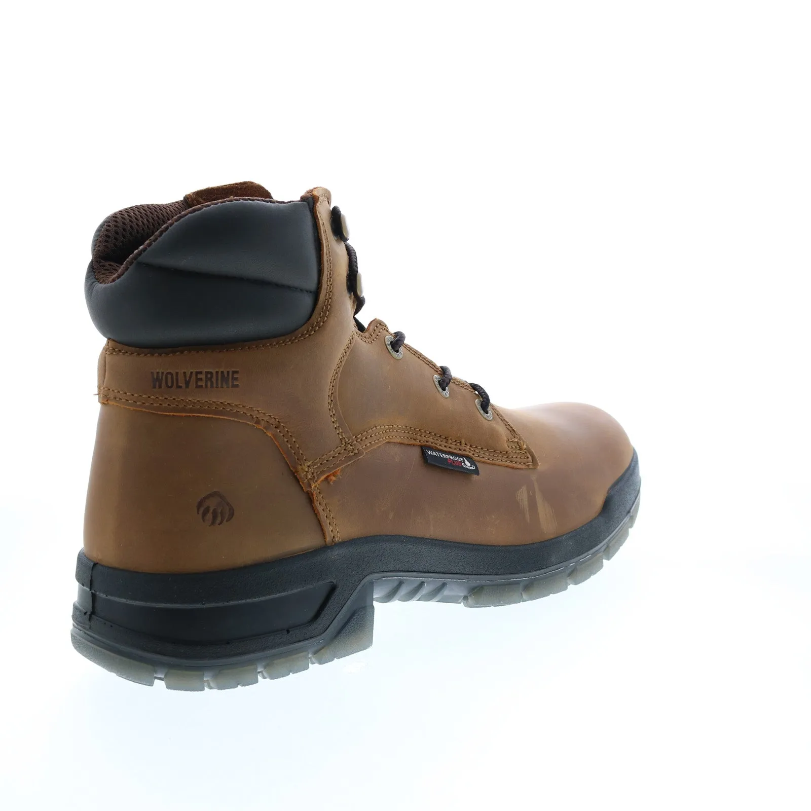Wolverine Ramparts USA 6" Waterproof  W190019 Mens Brown Wide Work Boots