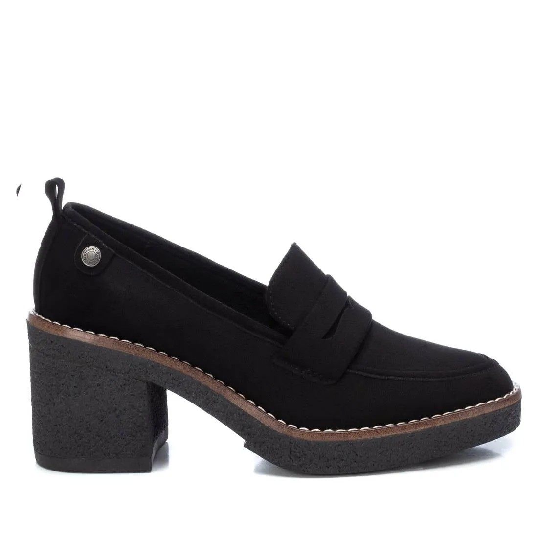 Women's Heeled Suede Moccasins By XTI 170994