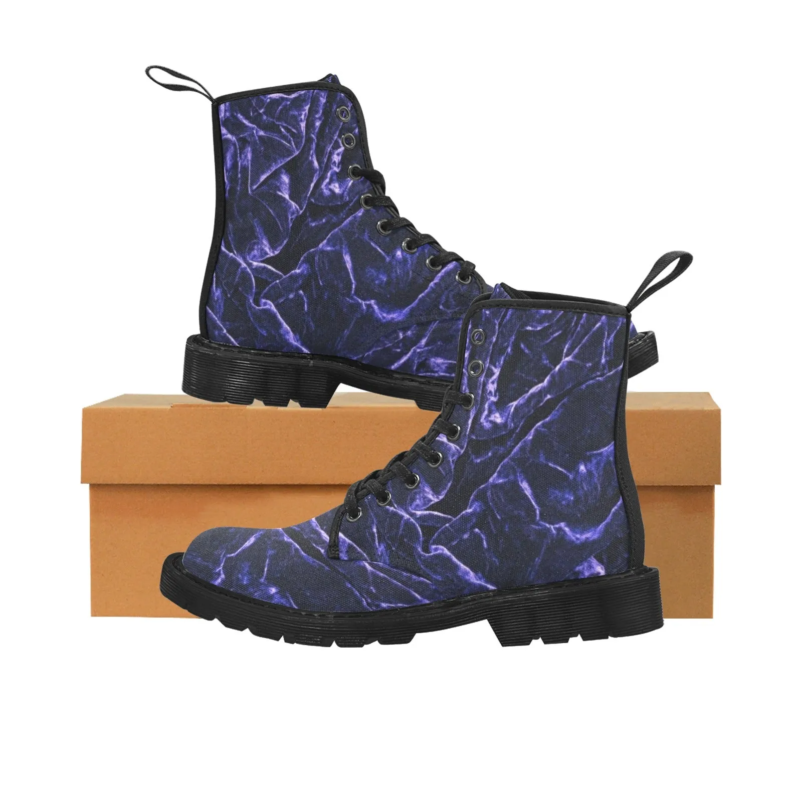Women's Lace Up Velvet 2 Boots