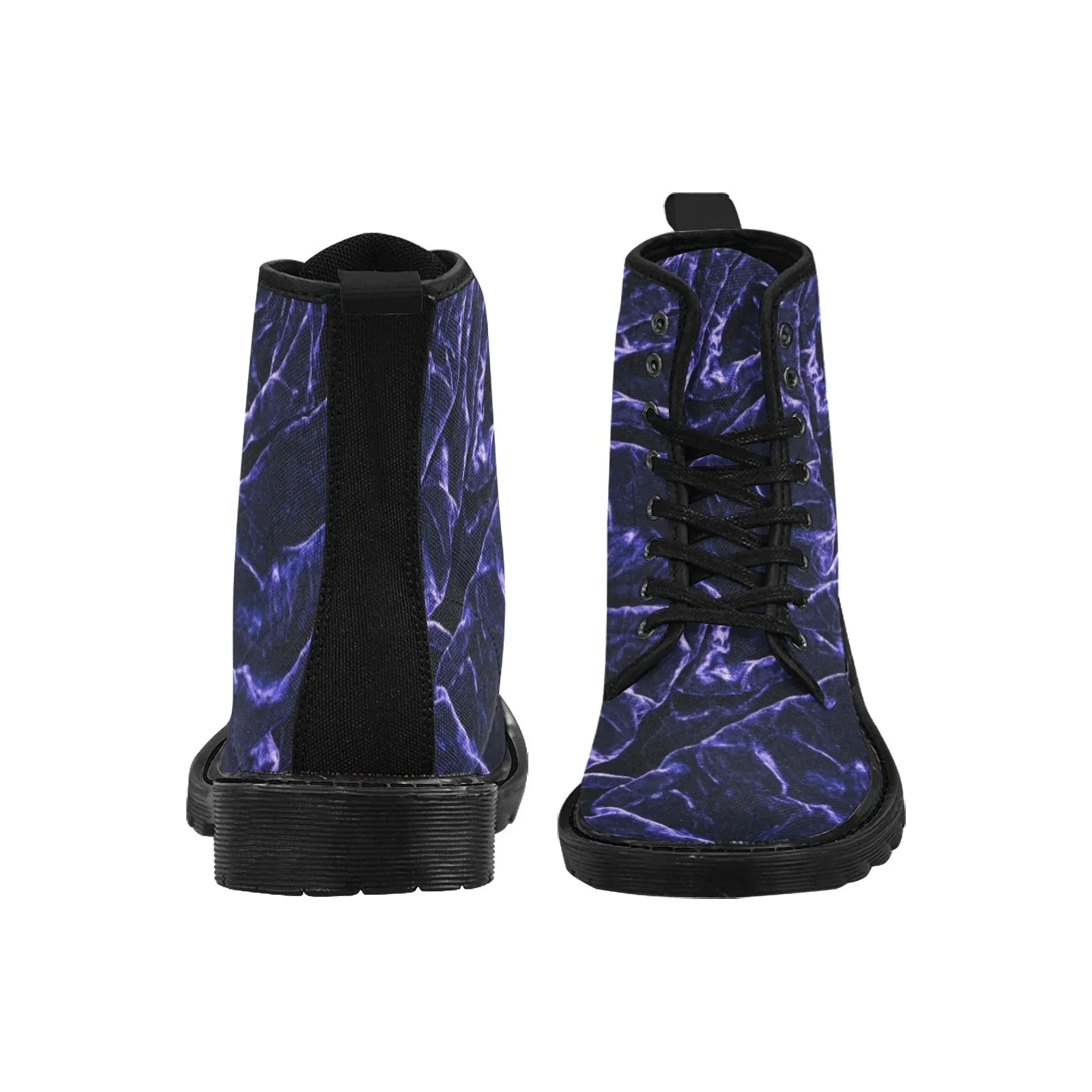 Women's Lace Up Velvet 2 Boots