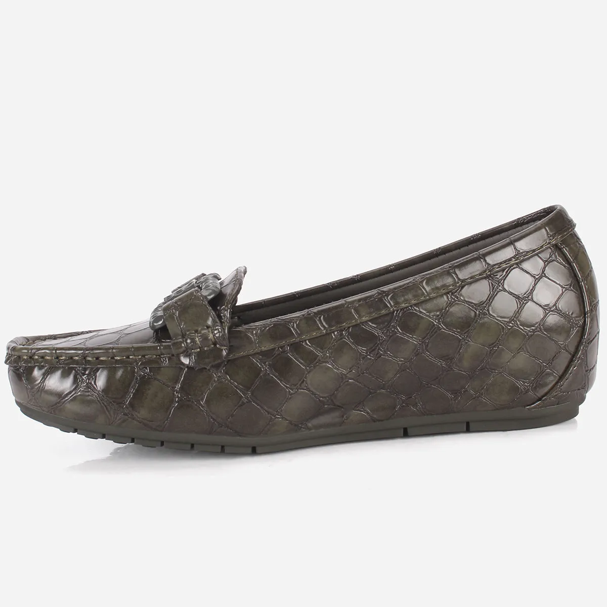 Women's "ZULIRA" Low Wedge Moccasins