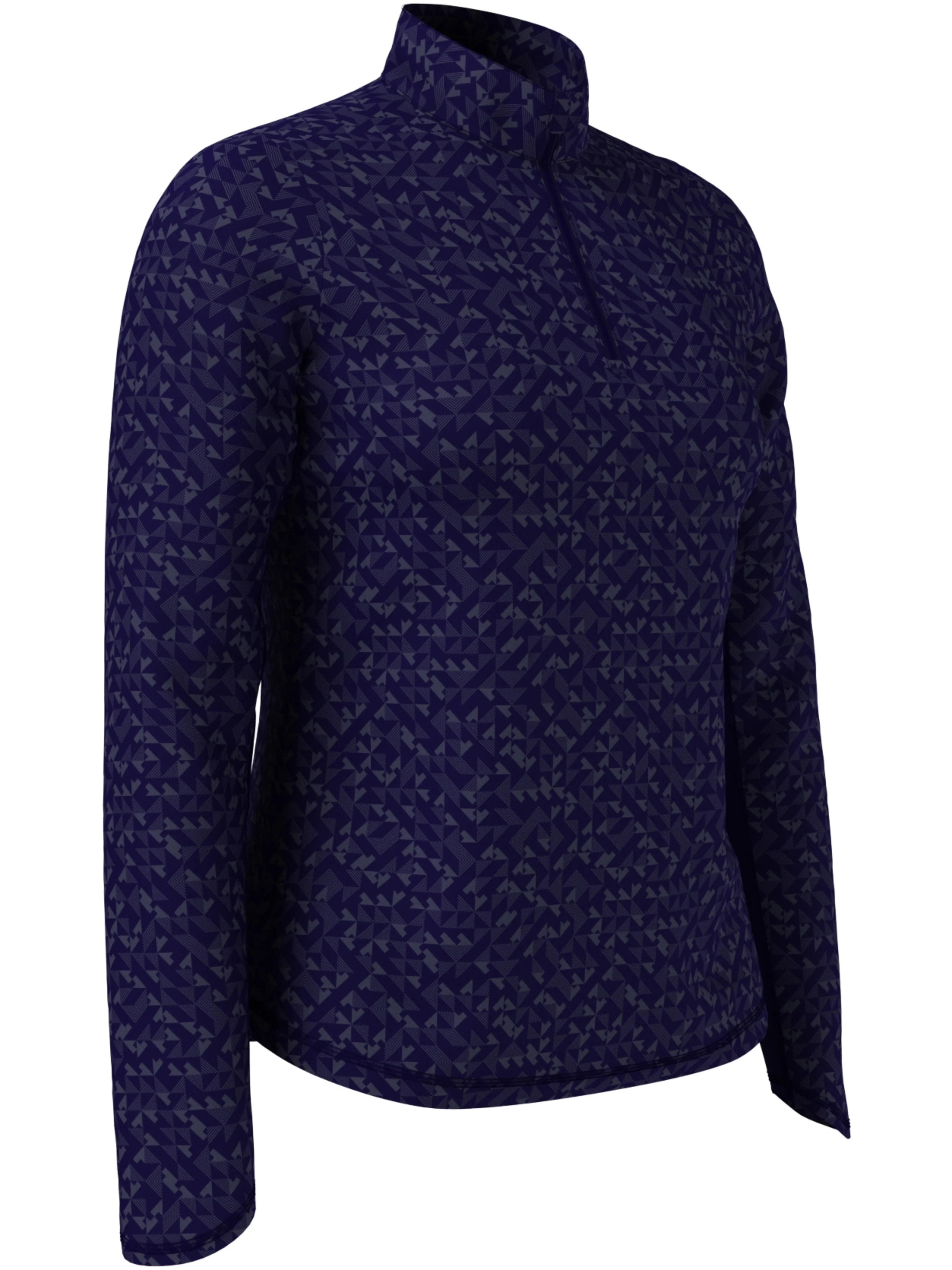 Womens Shape Shifter Geo Printed Top