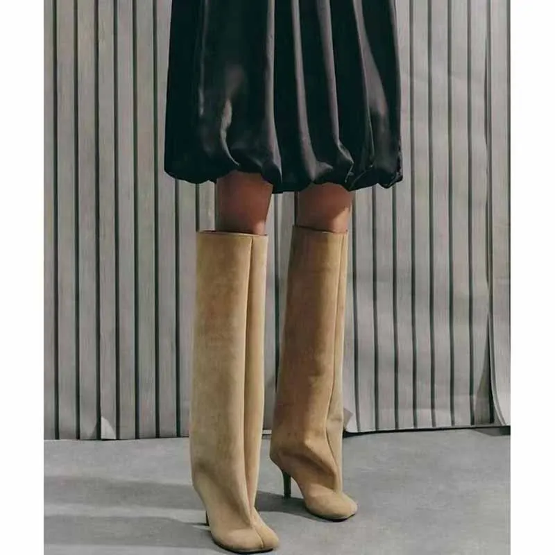 Women's Slip-on Suede Boots