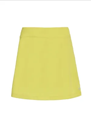 Womens Solid Knit Skort